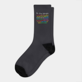 The Gay Lifestyle Socks