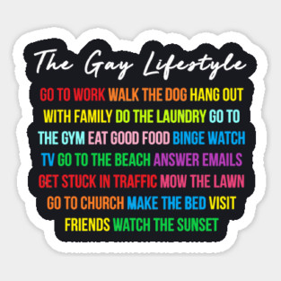 The Gay Lifestyle Magnet