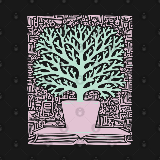 Tree of Knowledge From Book Folk Art by TuncGK