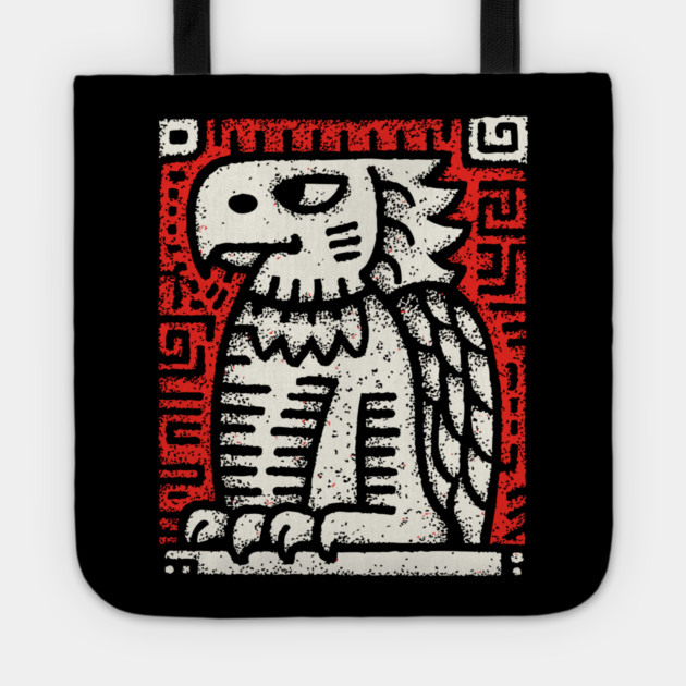 Ancient Griffin Crest Woodcut Tote by TuncGK