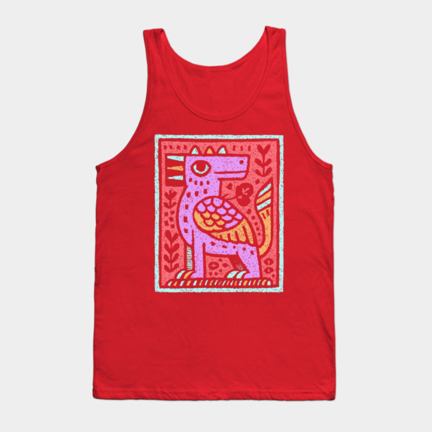 Cute Baby Griffin Mythical Creature Tank Top by TuncGK