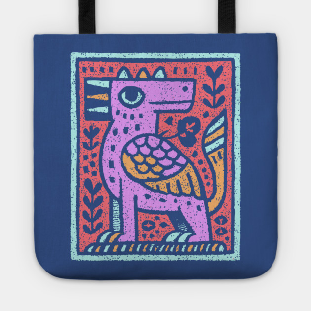 Cute Baby Griffin Mythical Creature Tote by TuncGK