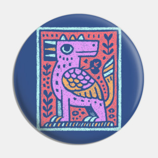 Cute Baby Griffin Mythical Creature Pin