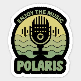 Polaris | Vintage Mic Sticker