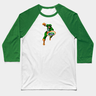 Captain India Baseball T-Shirt