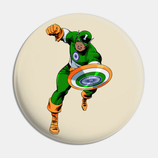 Captain India Pin