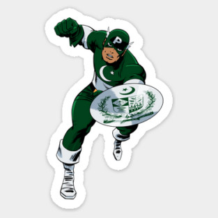 Captain Pakistan Sticker
