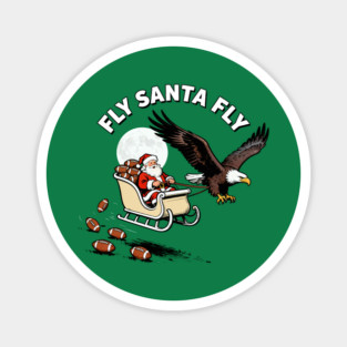 Fly-Santa-Fly Magnet