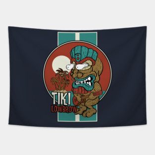 TIKI LOWBROW Tapestry