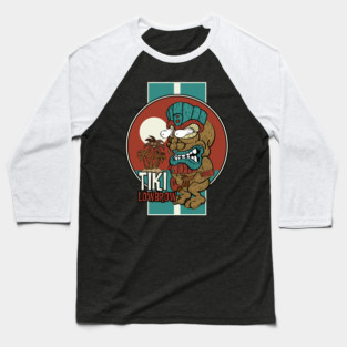 TIKI LOWBROW Baseball T-Shirt