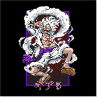 Gear 5 Luffy Magnet Posters and Art
