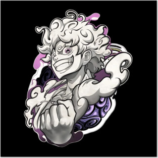 Gear 5 Luffy Posters and Art