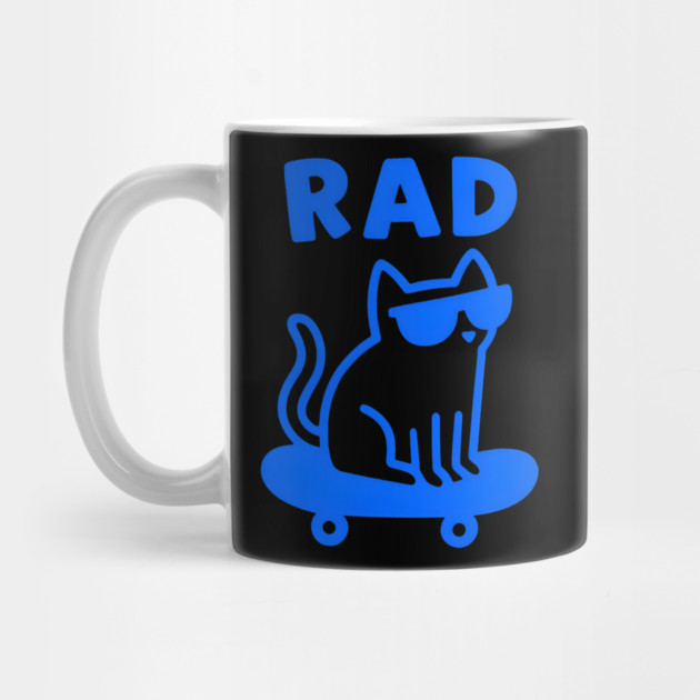 RAD Cat Skateboard Design – Cool Cat Skater Graphic by MakerMind8.2