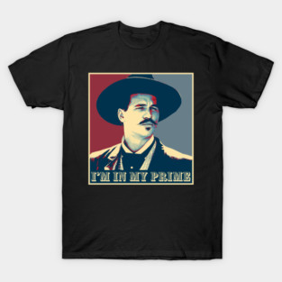 retro design Im In My Prime tombstone movie T-Shirt