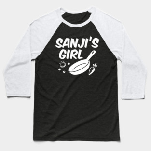 Sanji's Girl - White Letter Version Baseball T-Shirt