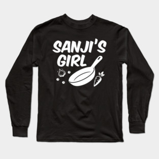 Sanji's Girl - White Letter Version Long Sleeve T-Shirt