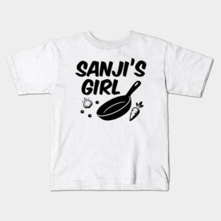 Sanji's Girl - Black Letter Version Kids T-Shirt