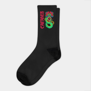 Caifanes Quetzalcoatl Mexican Rock Revival Socks