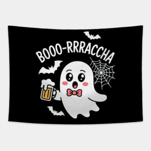 Booo-Rrraaccha Borracha Party Halloween Tapestry