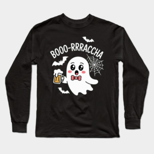 Booo-Rrraaccha Borracha Party Halloween Long Sleeve T-Shirt