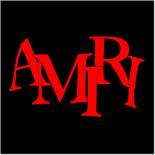 AMIRI Retro Look Posters and Art