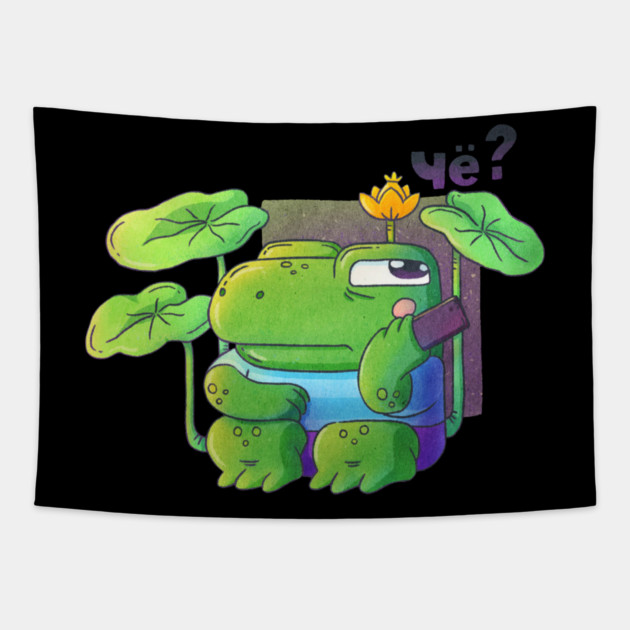 frogreen Tapestry by aboy_fr
