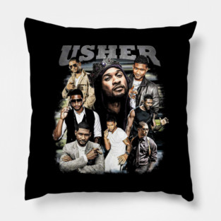 Usher Retro Vintage Pillow