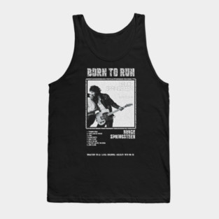 BRUCE SPRINGSTEEN - BORN TO RUN || ALBUM TRACKLIST || Tank Top