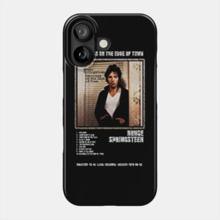 BRUCE SPRINGSTEEN - DARKNESS ON THE EDGE OF TOWN || ALBUM TRACKLIST || Phone Case