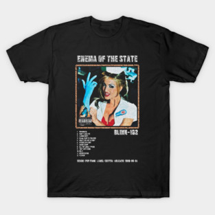 BLINK-182 - ENEMA OF THE STATE || ALBUM TRACKLIST || T-Shirt