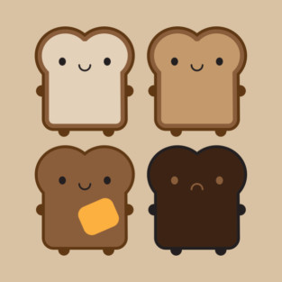Kawaii Toast T-Shirt
