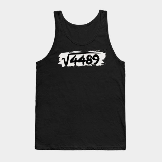 67 Square Root Meme Math Teacher Tank Top by The WYLD Tribe