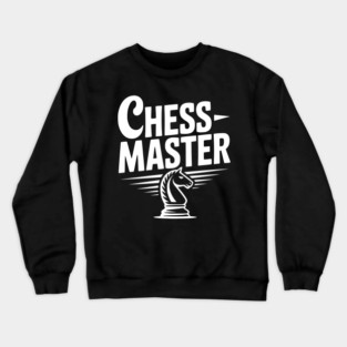 Chess Master Knight Crewneck Sweatshirt