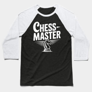 Chess Master Knight Baseball T-Shirt