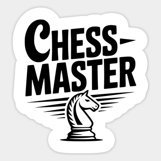 Chess Master Knight Magnet by Frank Ring