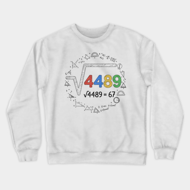 Six Seven Slang 67 Meme Crewneck Sweatshirt by ArtistTee ⭐⭐⭐⭐⭐