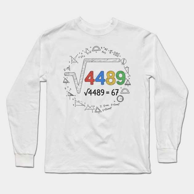 Six Seven Slang 67 Meme Long Sleeve T-Shirt by ArtistTee ⭐⭐⭐⭐⭐