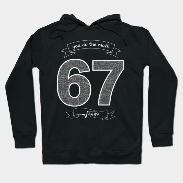 Six Seven Slang Meme | Chalkboard Math Teacher Hoodie by ArtistTee ⭐⭐⭐⭐⭐