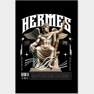 Hermes — The Winged Messenger Posters and Art