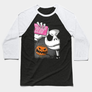 Halloween Club Baseball T-Shirt