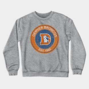 Denver-Broncos Crewneck Sweatshirt