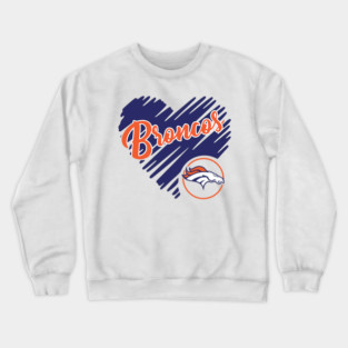 Denver-Broncos Crewneck Sweatshirt
