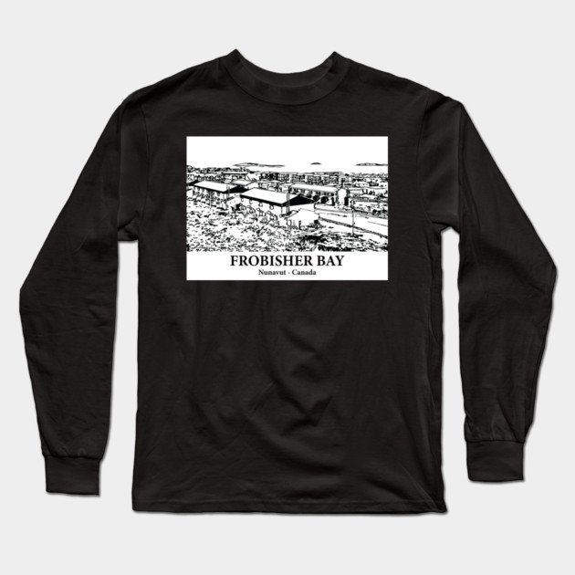Frobisher Bay - Nunavut Long Sleeve T-Shirt by Lakeric