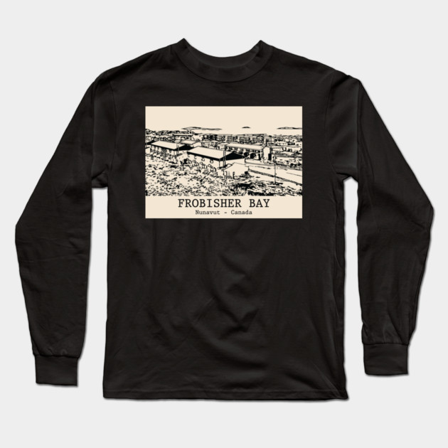 Frobisher Bay - Nunavut Long Sleeve T-Shirt by Lakeric