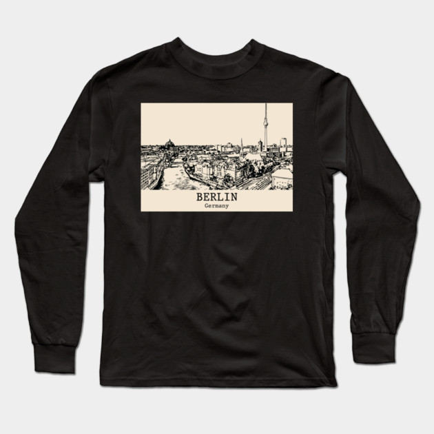 Berlin - Germany Long Sleeve T-Shirt by Lakeric