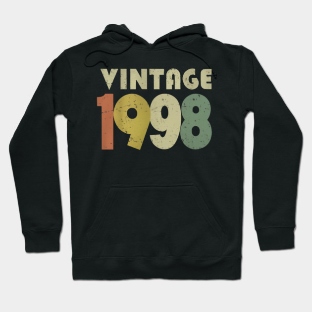Vintage 1998 Tee - Nostalgic Birthday Throwback Gift Hoodie by OUTFITPAW