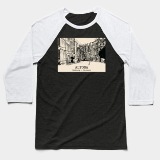 Altona - Germany Baseball T-Shirt