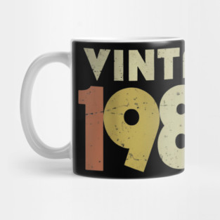 Vintage 1988 Tee - Sarcastic 80s Birthday Design. vintage shirt funny 1988 birthday retro apparel humor gift eighties Mug