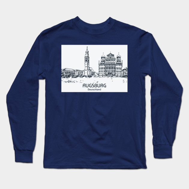 Augsburg - Deutschland Long Sleeve T-Shirt by Lakeric