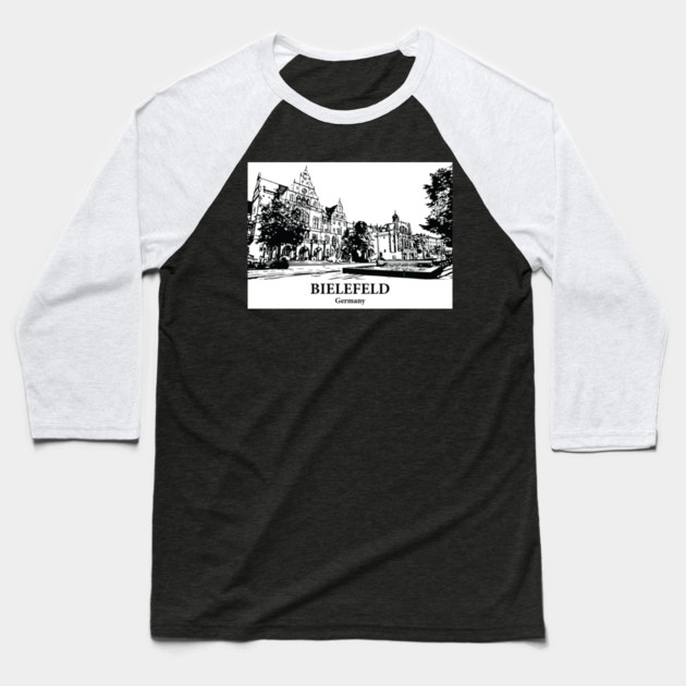 Bielefeld - Germany Baseball T-Shirt by Lakeric